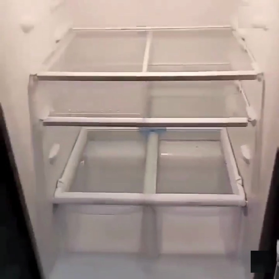 Refrigerator deep clean , after
