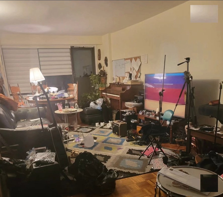 Living room factory reset , before
